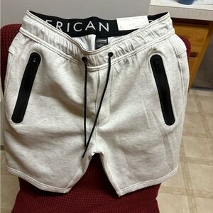 American Eagle jogger shorts sz small NEW